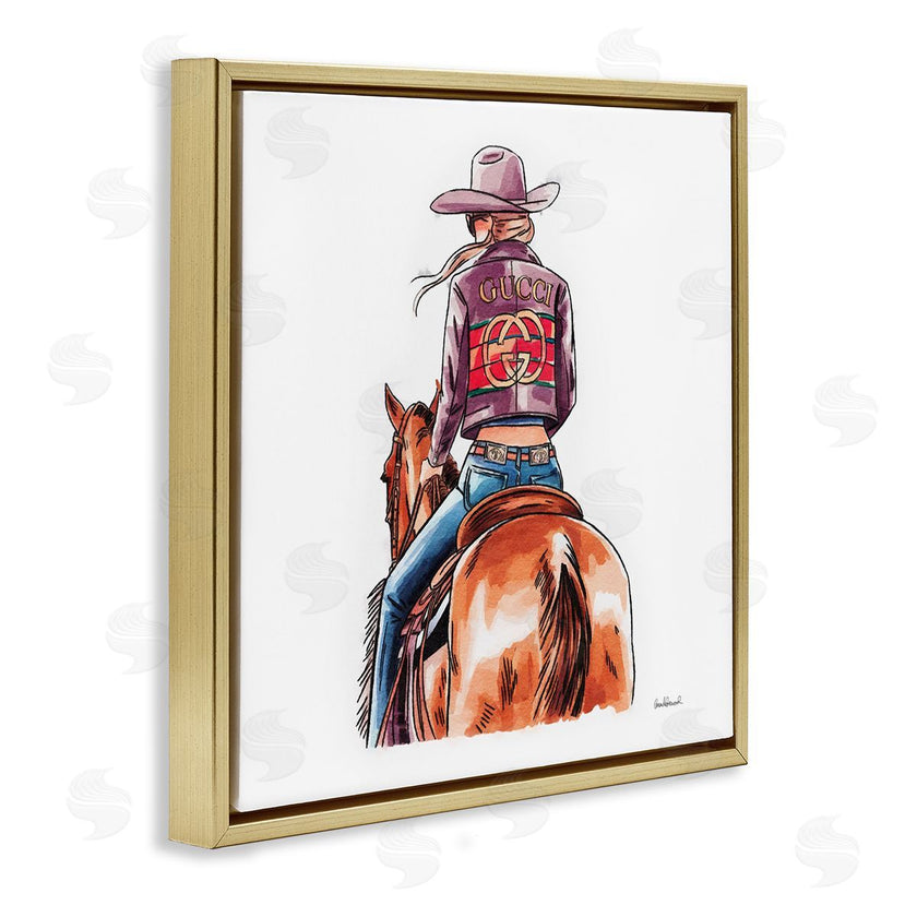 Amanda Greenwood | Glam Cowgirl on Horse