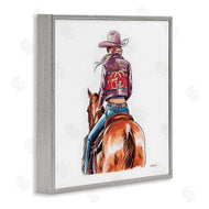 Amanda Greenwood | Glam Cowgirl on Horse