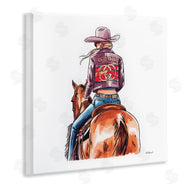 Amanda Greenwood | Glam Cowgirl on Horse