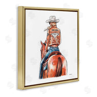 Amanda Greenwood | Glam Jacket Cowgirl & Horse
