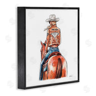 Amanda Greenwood | Glam Jacket Cowgirl & Horse