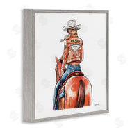 Amanda Greenwood | Glam Jacket Cowgirl & Horse