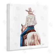 Amanda Greenwood | Glam Girl on White Horse