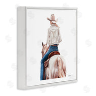 Amanda Greenwood | Glam Girl on White Horse