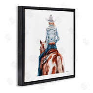 Amanda Greenwood | Mod Cowgirl on Horse