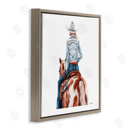Amanda Greenwood | Mod Cowgirl on Horse