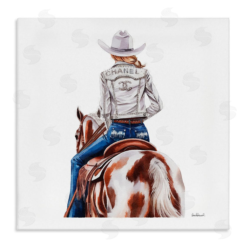 Amanda Greenwood | Glam Cowgirl Spotted Horse