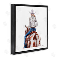 Amanda Greenwood | Glam Cowgirl Spotted Horse