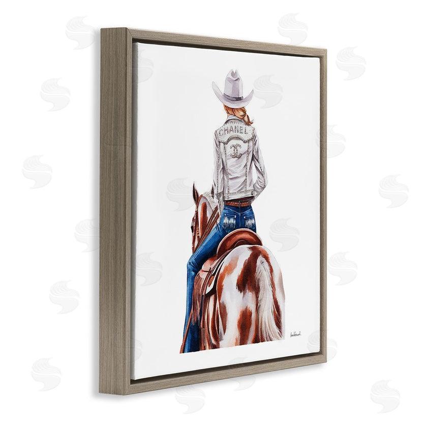 Amanda Greenwood | Glam Cowgirl Spotted Horse