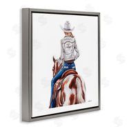 Amanda Greenwood | Glam Cowgirl Spotted Horse