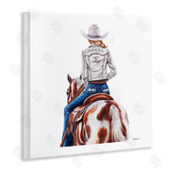 Amanda Greenwood | Glam Cowgirl Spotted Horse