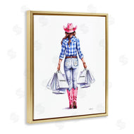 Amanda Greenwood | Cowgirl & Shopping Bags