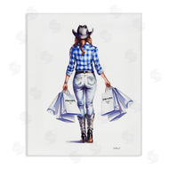 Amanda Greenwood | Chic Cowgirl & Shopping Bags