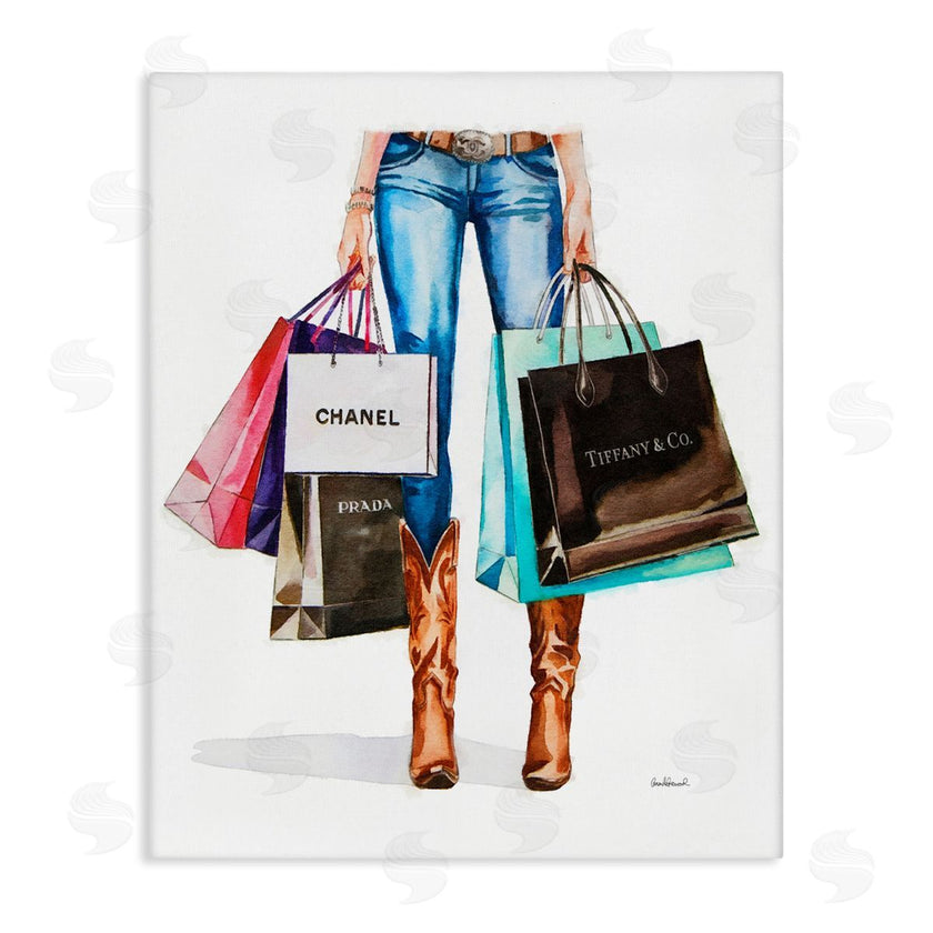 Amanda Greenwood | Shopping Bags Cowgirl