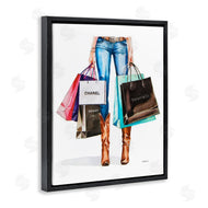 Amanda Greenwood | Shopping Bags Cowgirl
