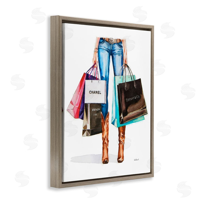 Amanda Greenwood | Shopping Bags Cowgirl