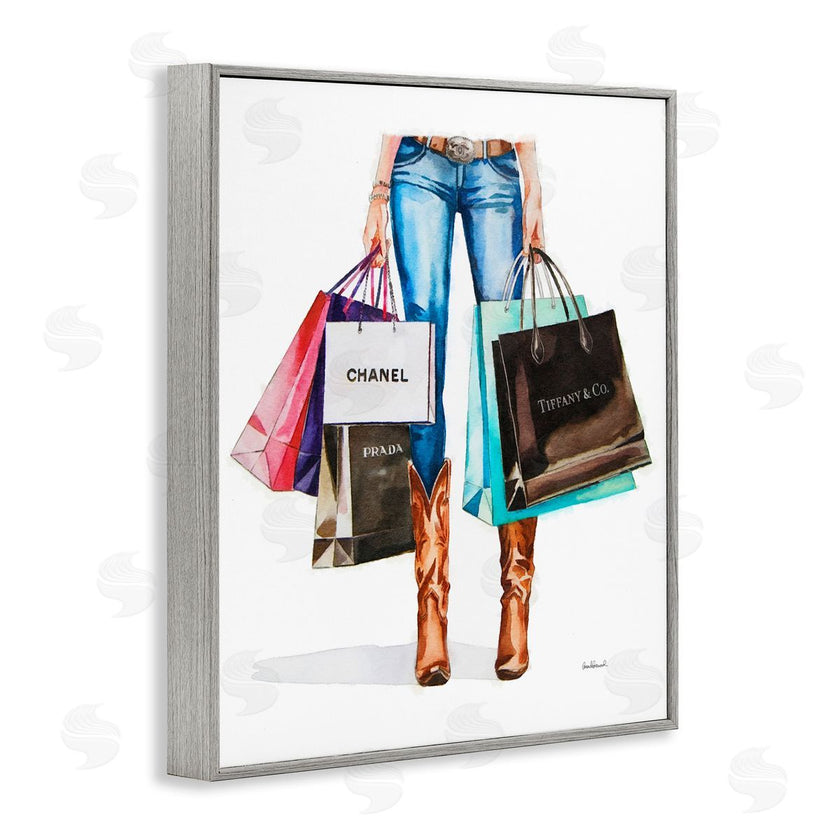 Amanda Greenwood | Shopping Bags Cowgirl