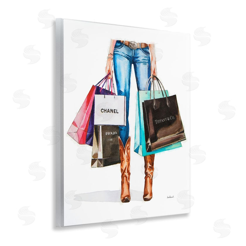 Amanda Greenwood | Shopping Bags Cowgirl