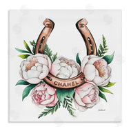 Amanda Greenwood | Glam Peonies & Horseshoe