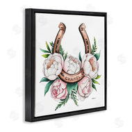 Amanda Greenwood | Glam Peonies & Horseshoe