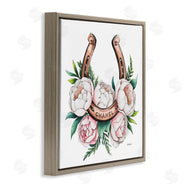 Amanda Greenwood | Glam Peonies & Horseshoe