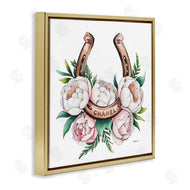 Amanda Greenwood | Glam Peonies & Horseshoe