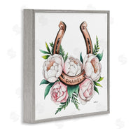 Amanda Greenwood | Glam Peonies & Horseshoe