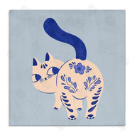 Carrie Cantwell | Purrcelin Patterned Cat