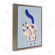 Carrie Cantwell | Purrcelin Patterned Cat