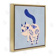 Carrie Cantwell | Purrcelin Patterned Cat