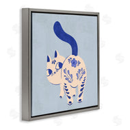 Carrie Cantwell | Purrcelin Patterned Cat