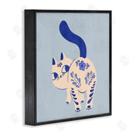 Carrie Cantwell | Purrcelin Patterned Cat