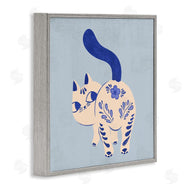 Carrie Cantwell | Purrcelin Patterned Cat