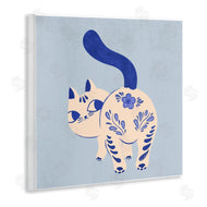 Carrie Cantwell | Purrcelin Patterned Cat