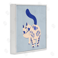 Carrie Cantwell | Purrcelin Patterned Cat