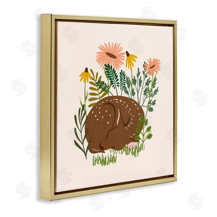 Carrie Cantwell | Sleeping Deer Among Daisies
