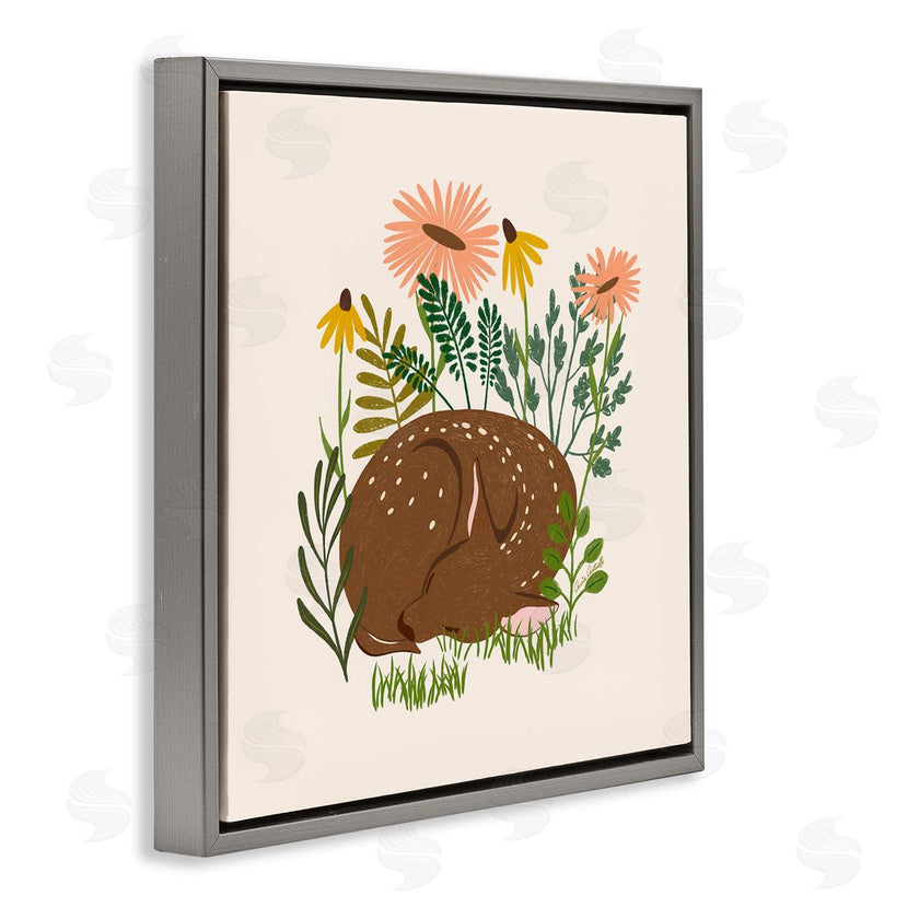 Carrie Cantwell | Sleeping Deer Among Daisies