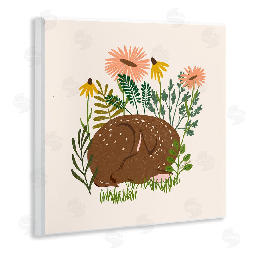 Carrie Cantwell | Sleeping Deer Among Daisies