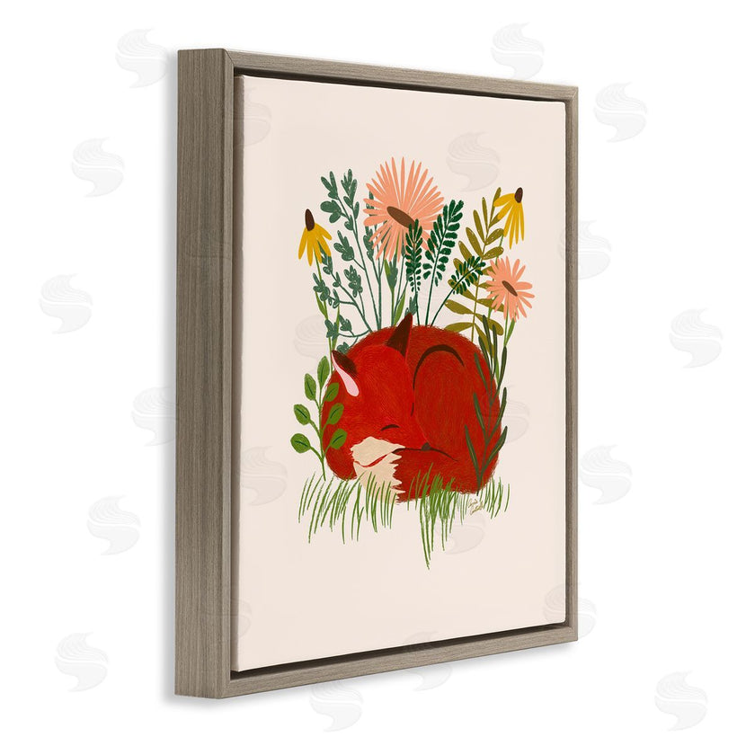 Carrie Cantwell | Sleeping Fox Among Daisies
