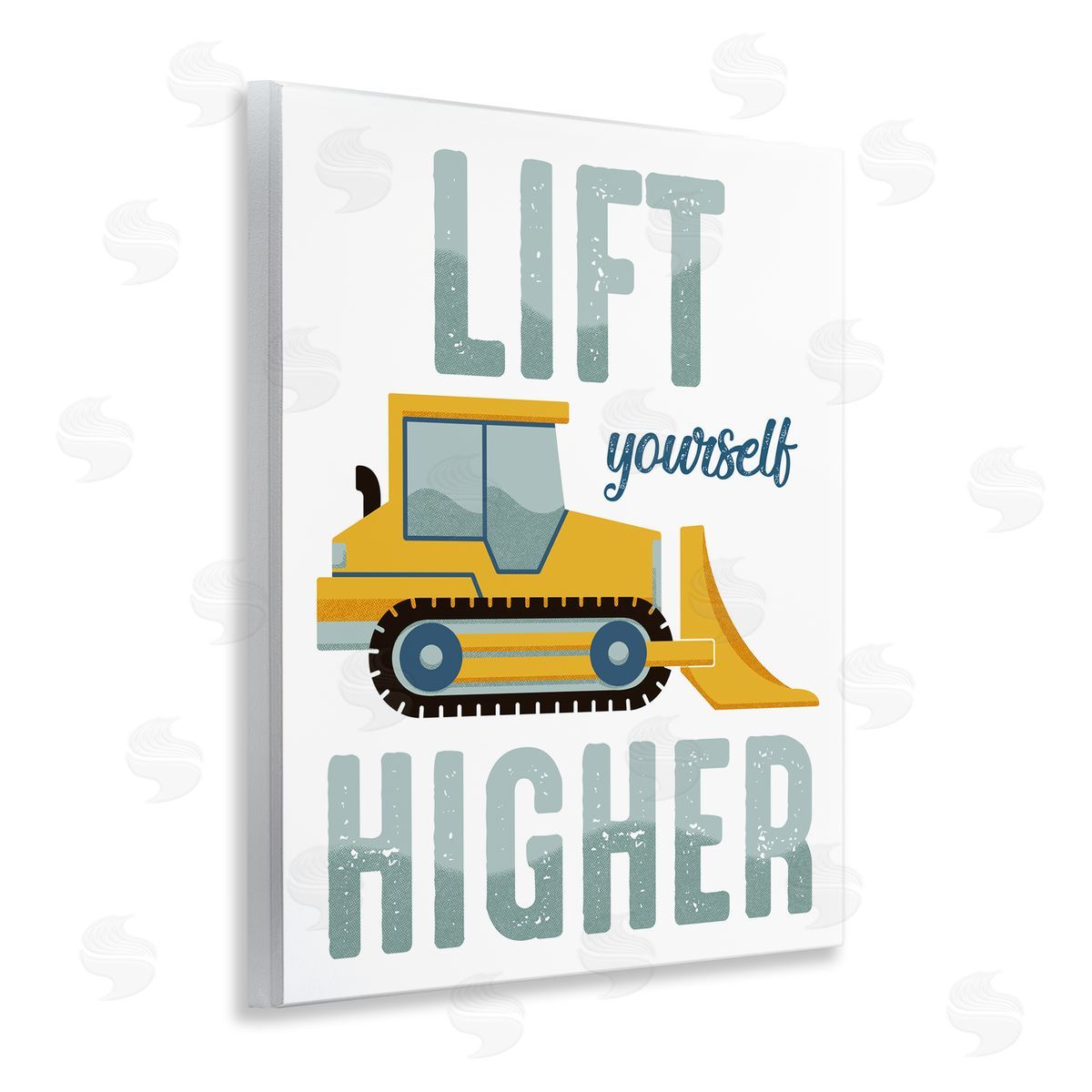 Lift Yourself Higher Phrase Wood Plaque Wall Art, Home Decor by Marcus Prime