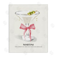Susan Jill | Pastel Martini with Bow