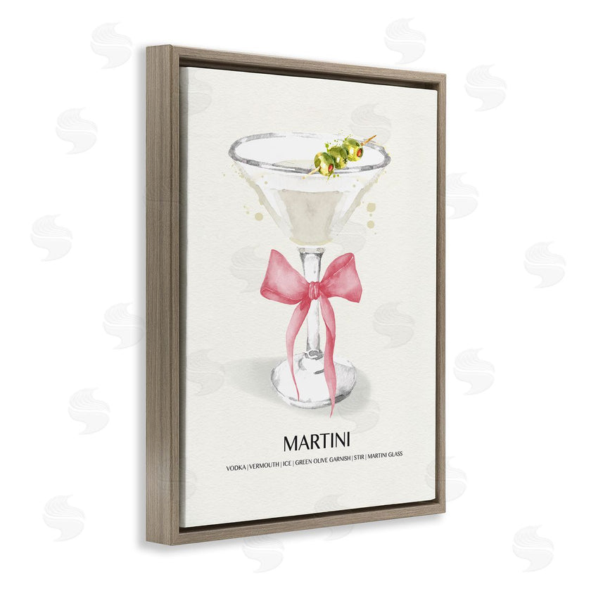 Susan Jill | Pastel Martini with Bow
