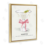 Susan Jill | Pastel Martini with Bow