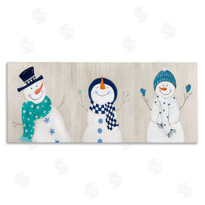 Janet Tava | Happy Snowman Trio