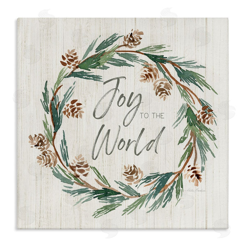 Kristen Brockmon | Joy Pinecone Wreath