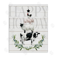 Carol Robinson | Happy Holiday Farm Animals