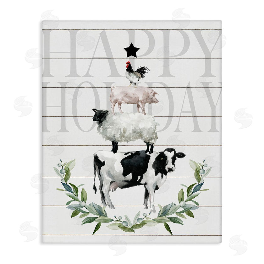 Carol Robinson | Happy Holiday Farm Animals