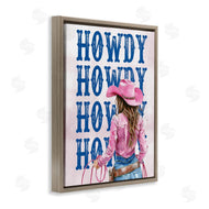 Lettered and Lined | Howdy Cowgirl with Lasso