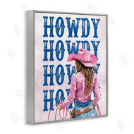 Lettered and Lined | Howdy Cowgirl with Lasso