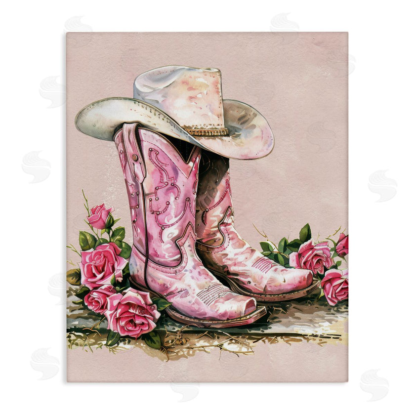 Lettered and Lined | Glam Bling Cowgirl Boots